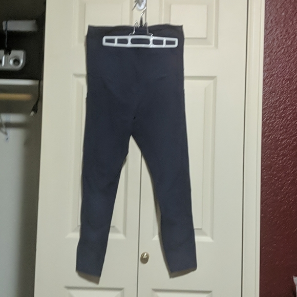 Navy Maternity Leggings - Picture 1 of 1